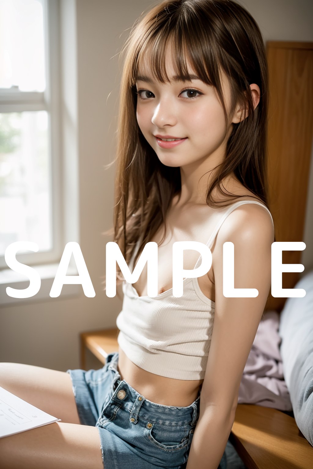 ちっぱいな美女達の胸チラ写真集 gallery photo 2