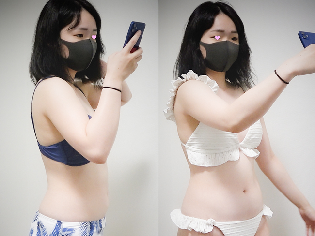 色白美巨乳の女子大生/水着試着隠し撮り/着替え【素人/流出】 gallery photo 2