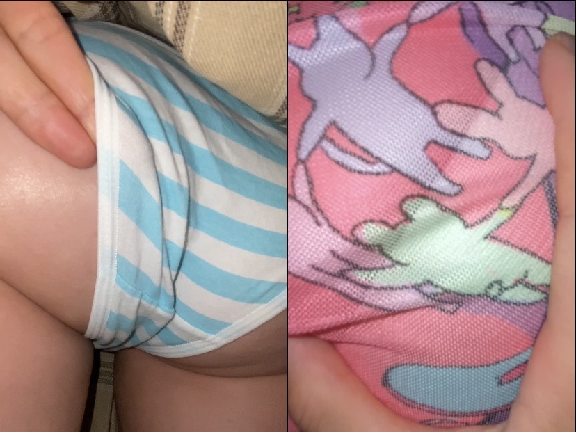 【痴触記録】kawaii透けブラ巨乳GALの縞パンが食込むブリンブリンの桃尻を揉みしだく