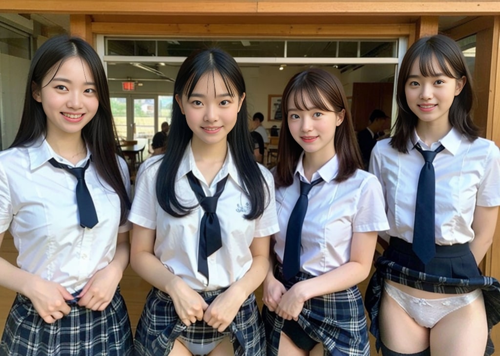 クラスの女子の間で流行っている「みんなでパンツ」 gallery photo 5