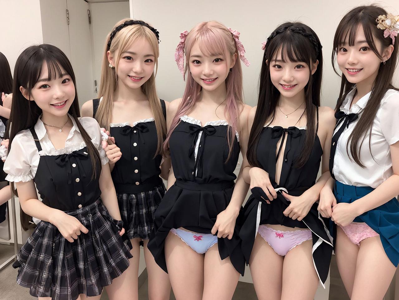 控室でパンツを見せてくれる系アイドル gallery photo 1