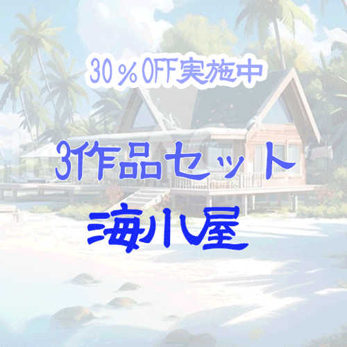 某海水浴場セット01　人気作品特集3作品セットが３０％OFF