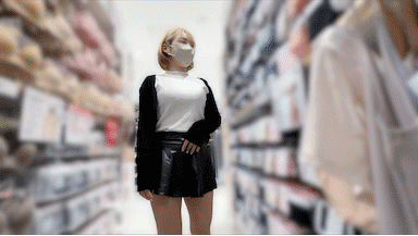 ミニスカ×尻撮 No.88 超美巨乳Gカップのでか尻ギャルを粘着【前編】