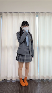 神レベルみおちゃんに身体検査後、通路でちんペロしてもらい玄関で顔射したら半泣きなりました。