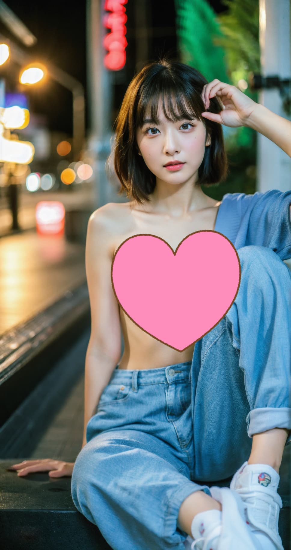 【再販】【高画質】貧乳女子大生～街撮り編～ gallery photo 1