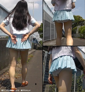 超ミニスカ追跡パンチラ　順子ちゃん４