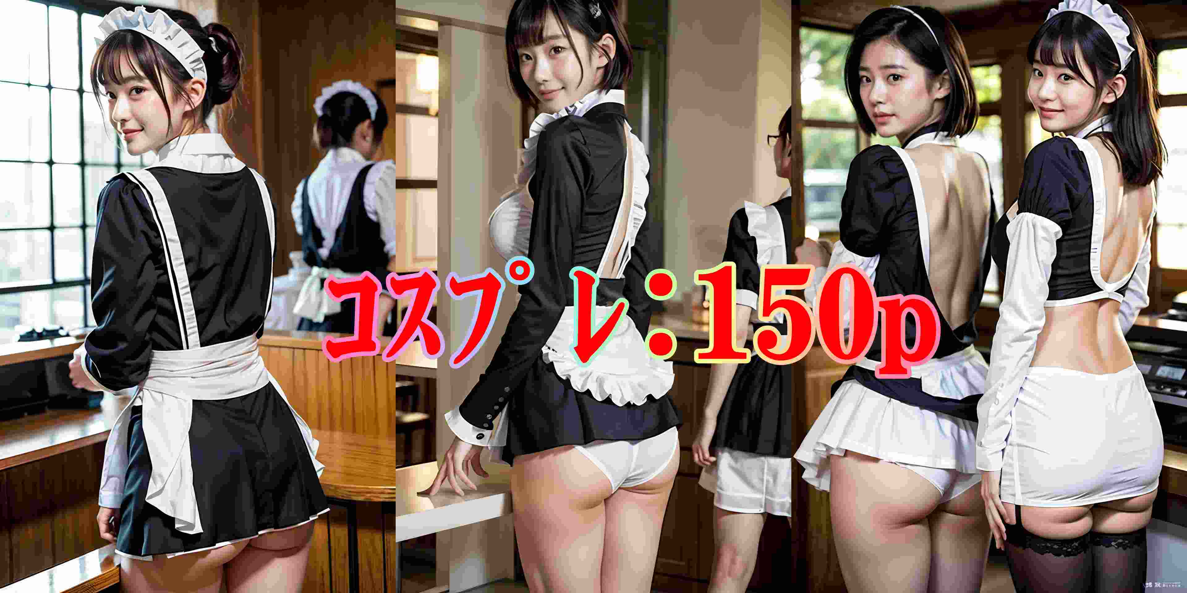 メイドカフェのS級女子280p　～ バイトの後の秘め事～ gallery photo 6