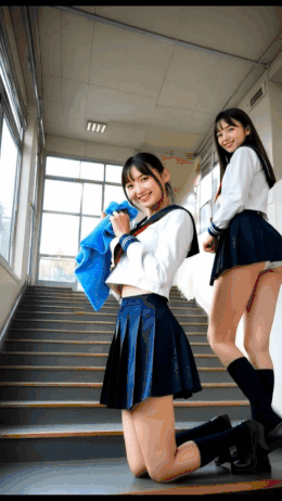 【動画】S級 制服女子③ ～掃除編～