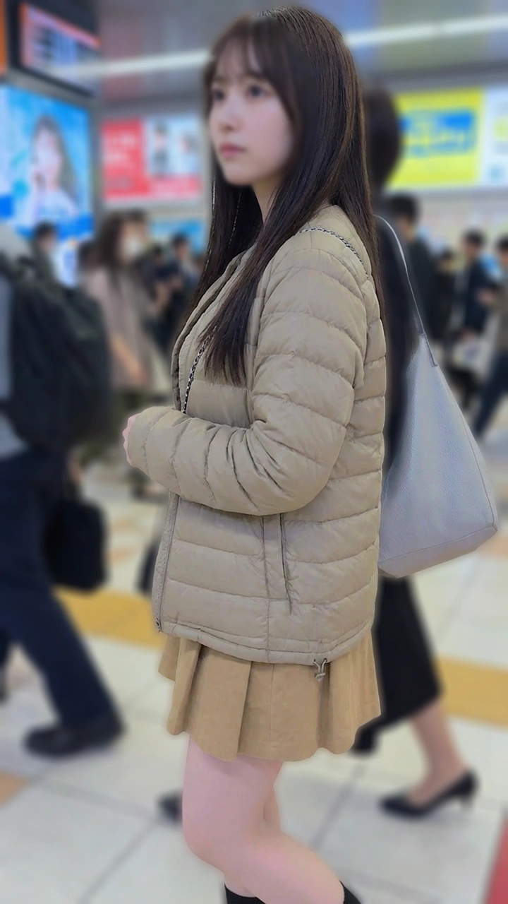 透視記録0035「都会の美形アイドル風女子を歩行中に透視」(全12名)