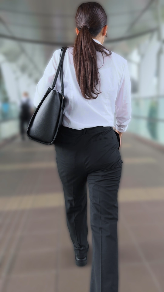 チャレンジ企画0007「パンツスーツOLさんに人がいるところで大胆に挿入」(全2名)