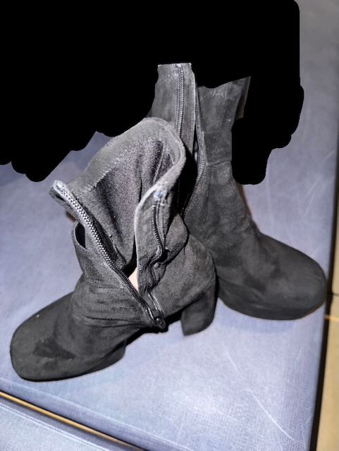 私服jkちゃんふわっと香るショートブーツ靴下足裏＆足指動かしと足裏ボール転がし