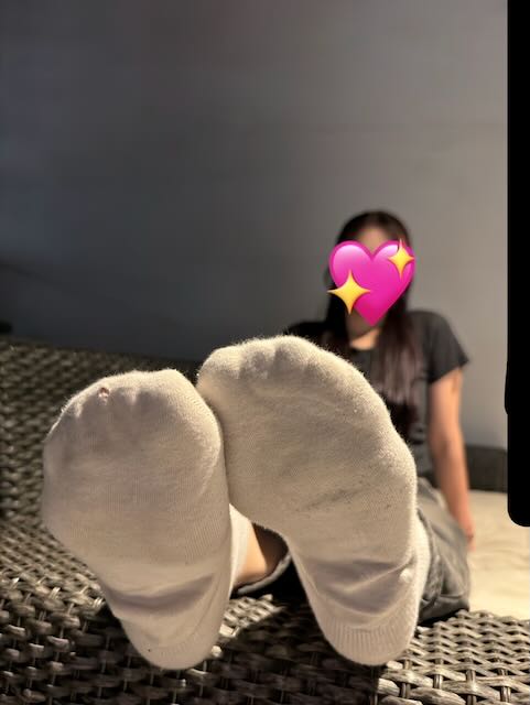 美人系jdさんパート２穴空き白靴下足裏とつま先プラス素足撮影足指動かし