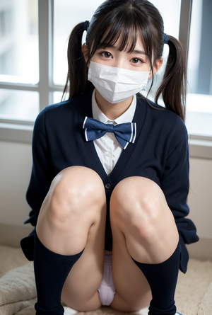 学校帰りの街中でJ●のパンチラ・胸ちらをじっくり堪能する gallery photo 1