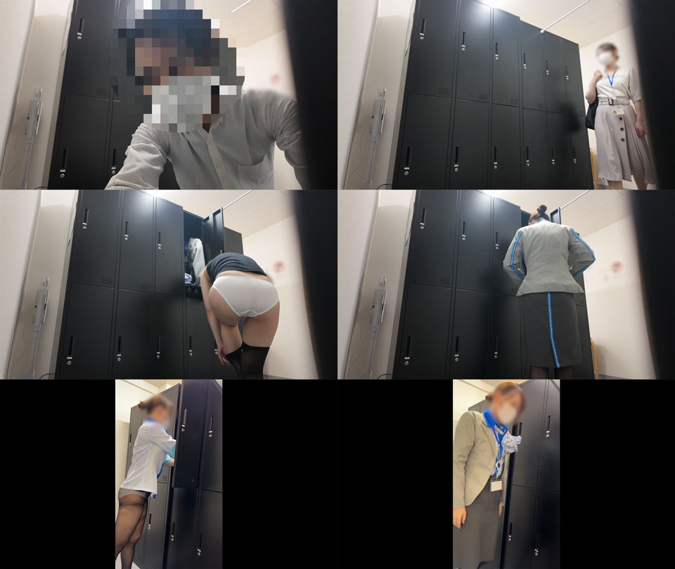 【某航空会社の社員流出】これからフライトで制服へ着替えを隠し撮り gallery photo 1