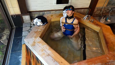 滴る水着と縄 終わらない校外授業