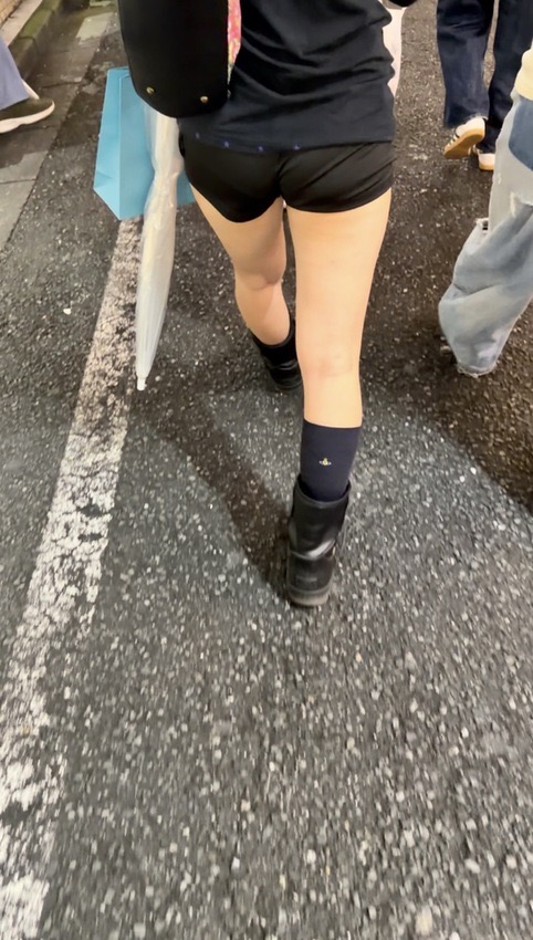 ヒップコレクションVol.135 黒ショーパンの美白エロ尻お姉さん2選！
