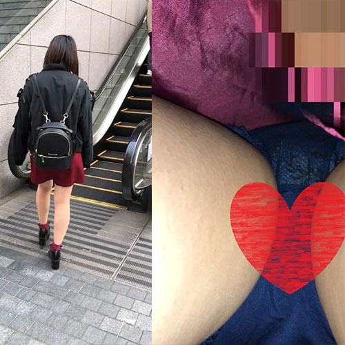 【若い娘のパンチラ】フロントまで高画質で！