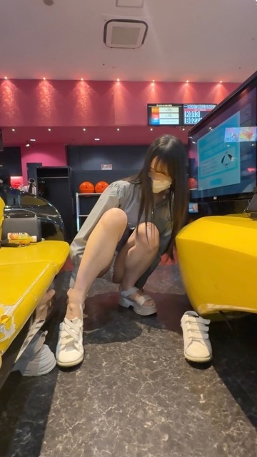 超ミニスカワンピボーリング(^_^)