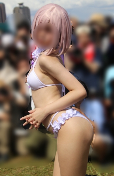 CM96 紫レオタさん1 ドキドキ!コスプレイヤー vol.142動画&amp;静止画SET【YMLY-1142】 gallery photo 2