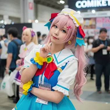 【動画】コミケ会場でぽろり 美少女コスプレイヤー 総勢58人 vol.1