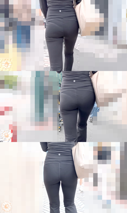 【4K高画質】ヨガパン+ブラジリアンショーツ最強コーデ