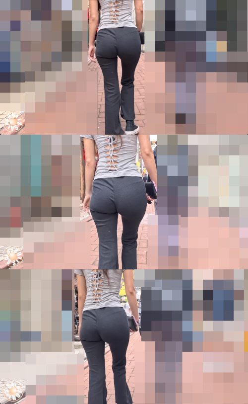 【4K高画質】プリプリTバックOL