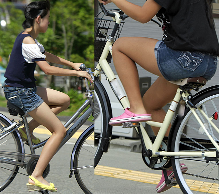 美脚の自転車05