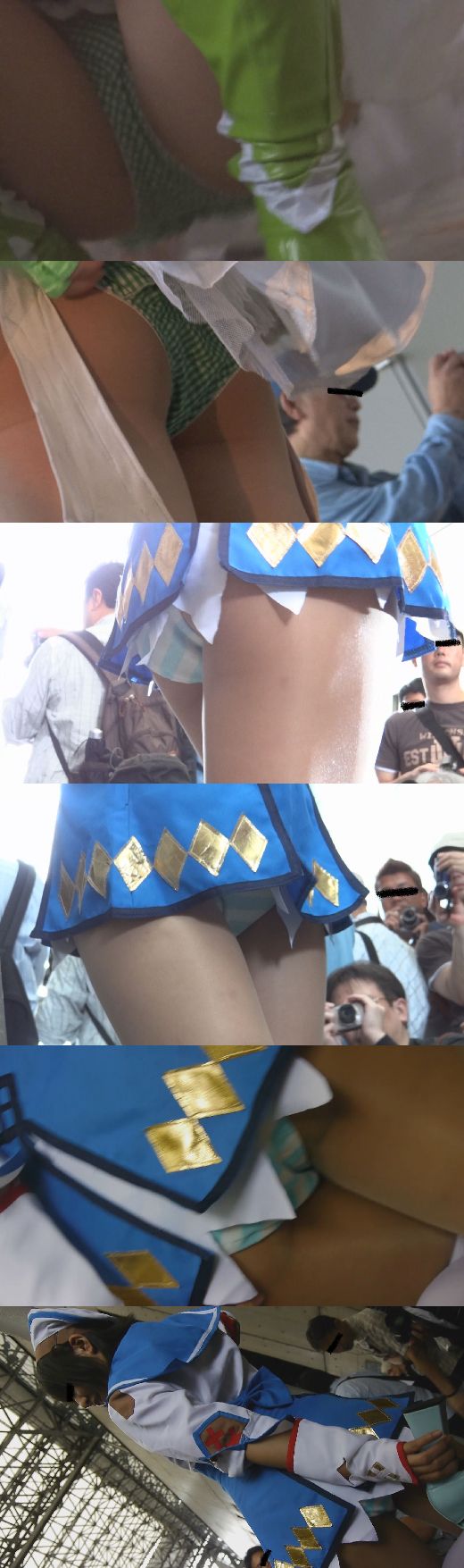 超高画質FHD動画 パンチラは男のロマン！コ○ケでパンツを見せまくったエチエチなコスプレイヤーNO-1