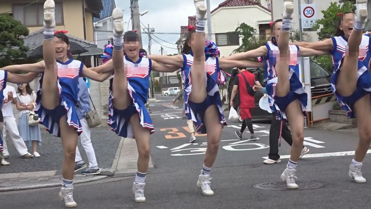 超高画質FHD動画 激エロダンスでアンスコ丸見え！　ピチピチ萌え萌えチアガール NO-1