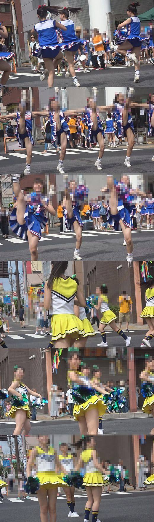 超高画質FHD動画 激エロダンスでアンスコ丸見え！　ピチピチ萌え萌えチアガール NO-2