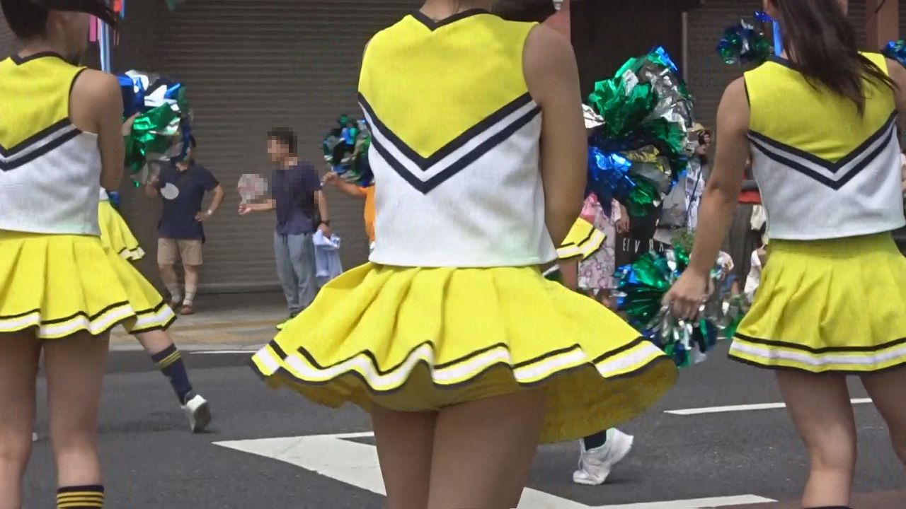 超高画質FHD動画 激エロダンスでアンスコ丸見え！　ピチピチ萌え萌えチアガール NO-2