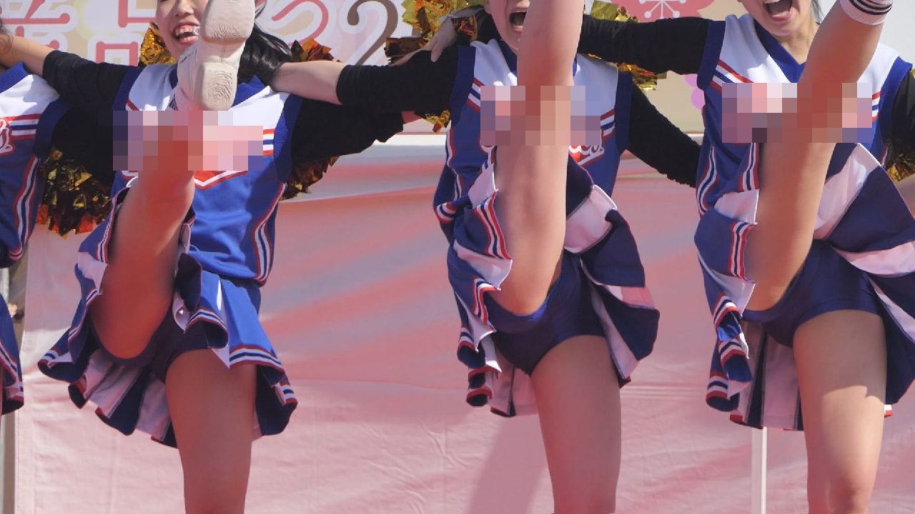 超高画質FHD動画 超神イベント！めちゃカワKチアの青アンスコをドアップ撮影しちゃいましたNO-1