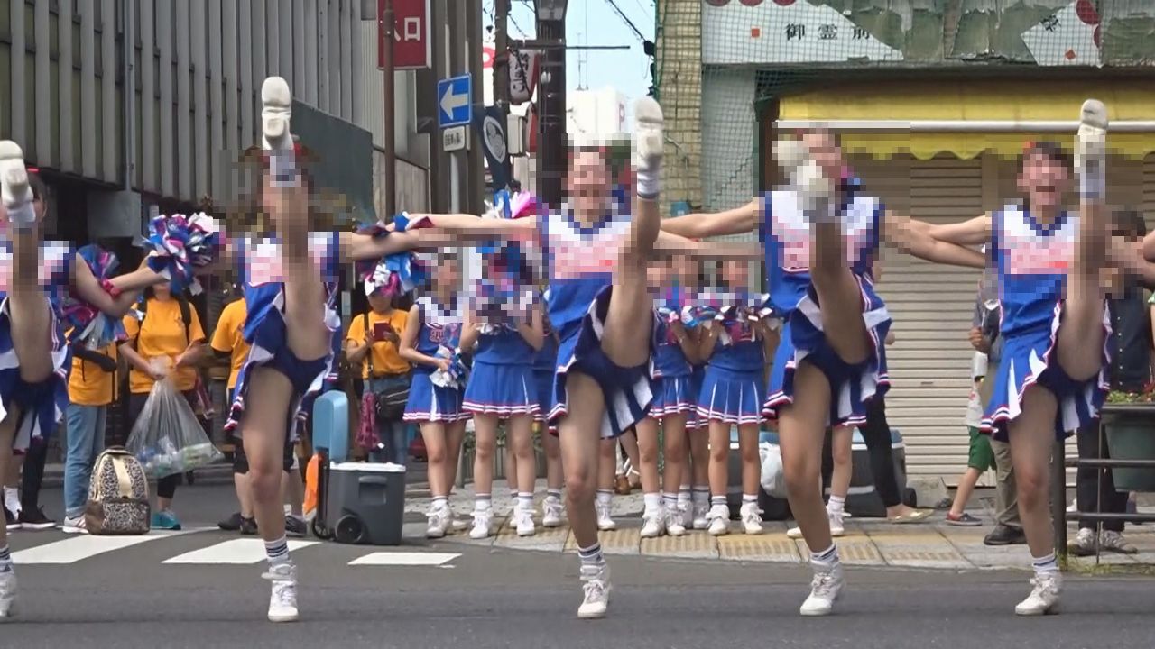 Ultra高画質動画 激エロダンスでアンスコ丸見え！　ピチピチ萌え萌えチアガール NO-3