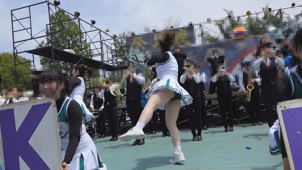 超高画質FHD動画 某国立大S級美人チアガール達の超絶ミニスカ食い込みパンチラダンスNO-2