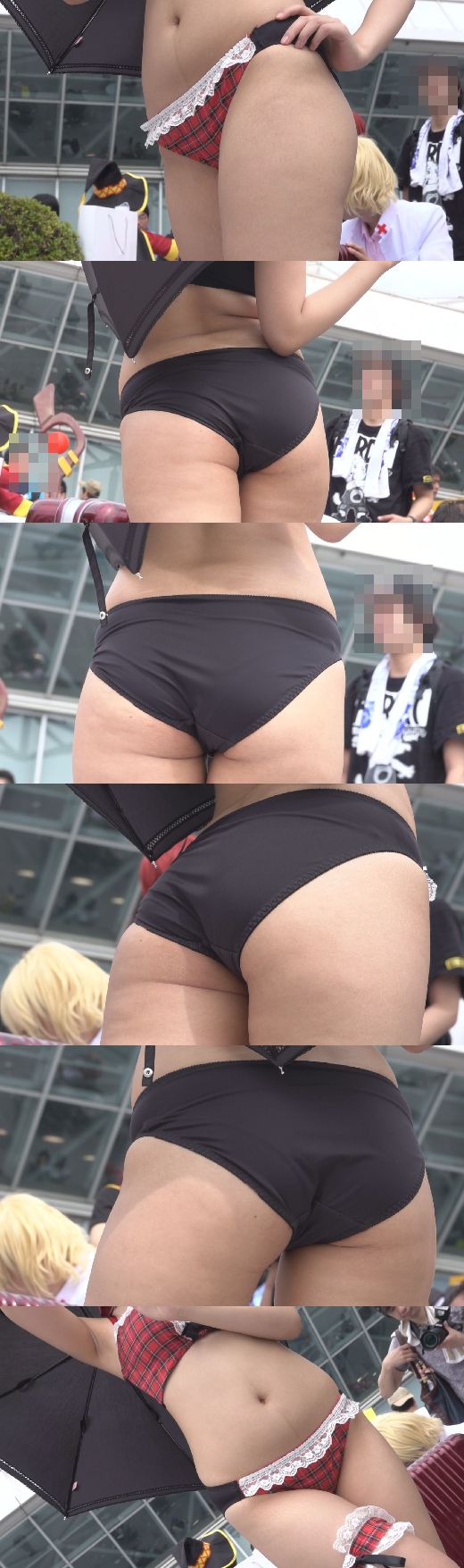 超高画質FHD動画 コスプレイヤーのパンツはエロすぎます！パンチラというよりほとんどパンモロNO-1NO-2セット