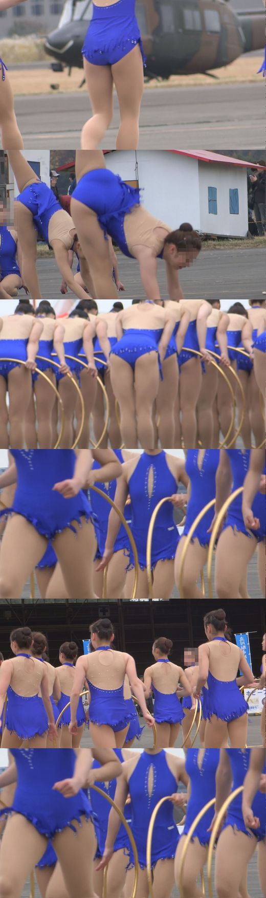 【超高画質フルHD動画】 超有名女子大学のお色気新体操演技NO-1 gallery photo 3