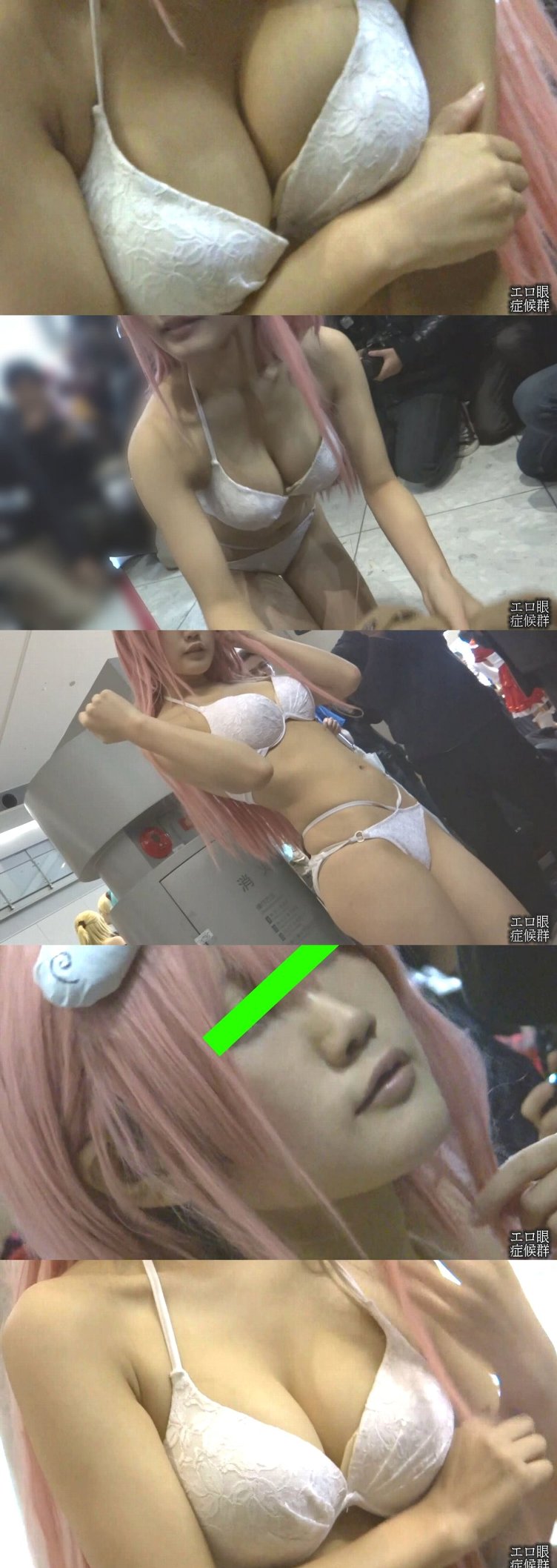 【HD】動画禁止コスイベに一眼カメラの動画機能で潜入24「カリスマのおっぱい」