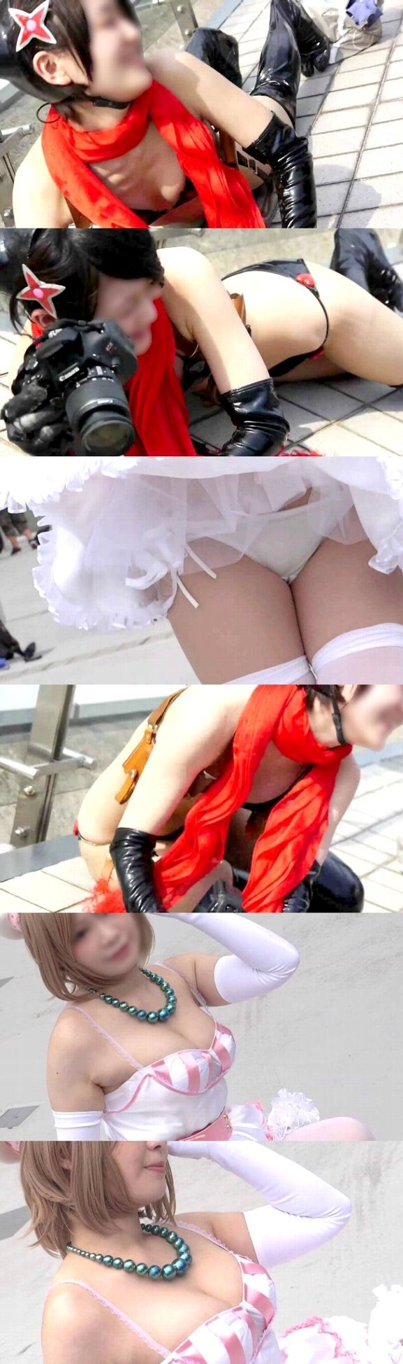 コスプレイヤー最前線13「白パンツ！マシュマロ谷間！地面でM字！はしたないです」23分 gallery photo 3