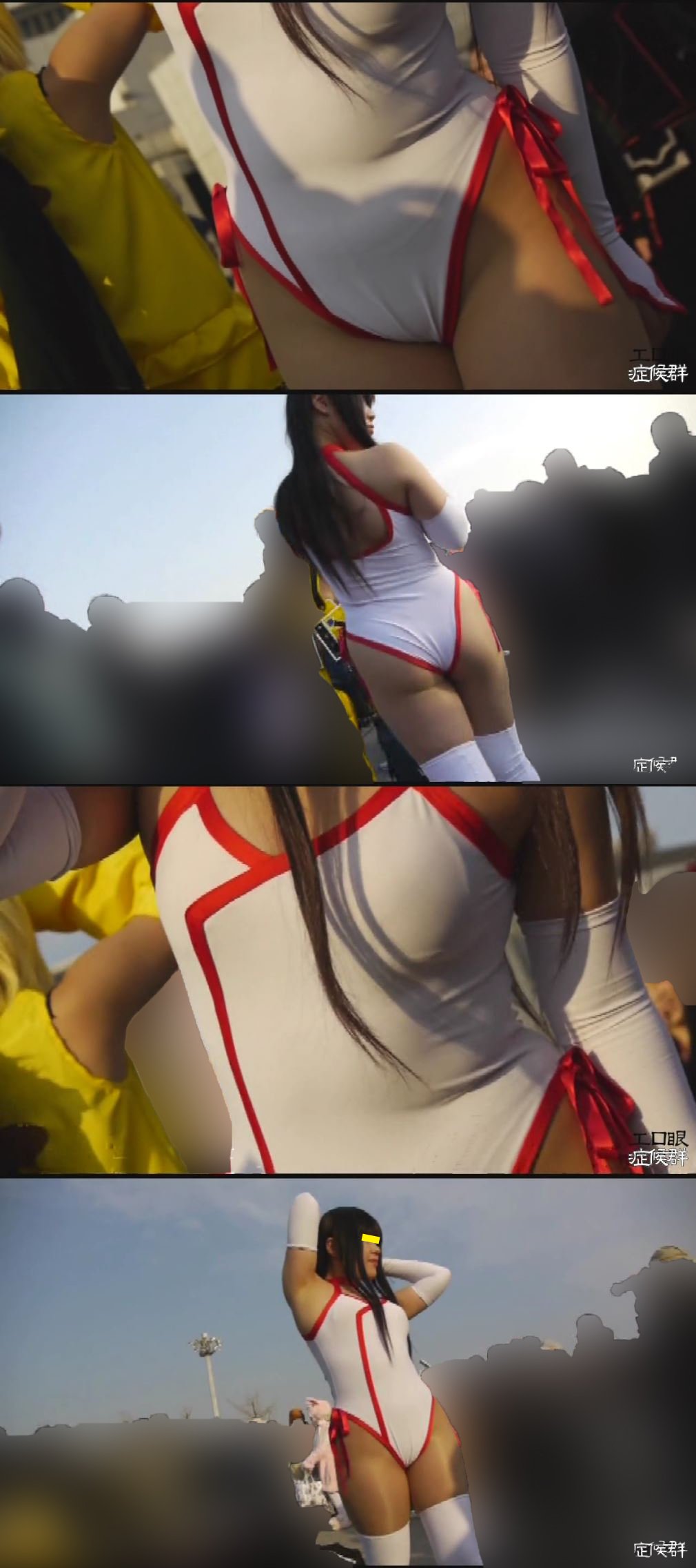 大規模コスプレイベントお色気映像集02