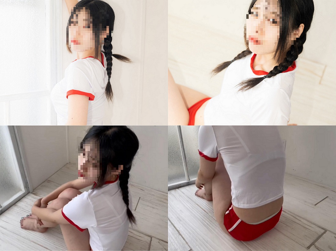 【モデル盗撮⑤】JK制服＆赤ブルマ編 gallery photo 2