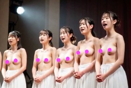 【全編見えっぱなし】おっぱい丸出しの合唱コンクール