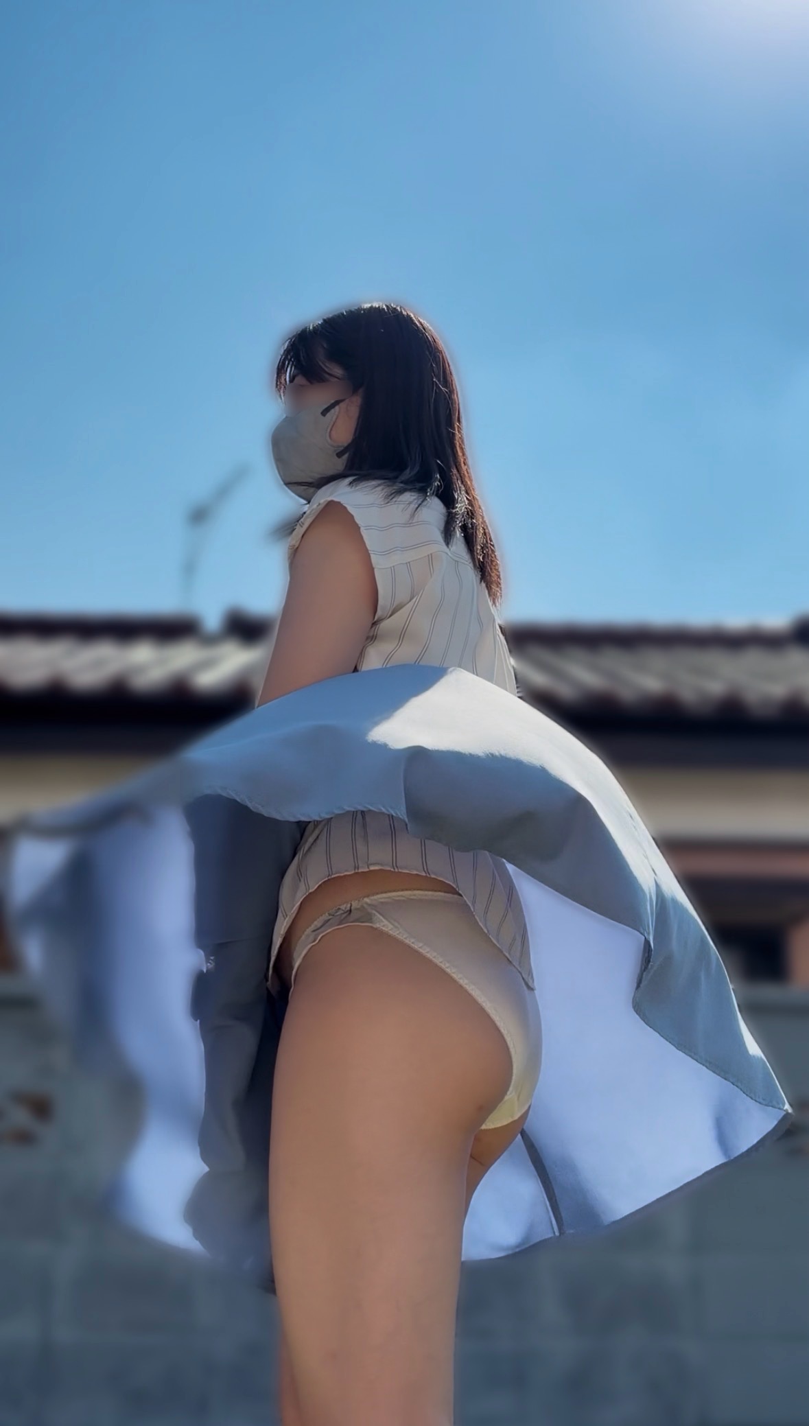 【風チャレ】可愛いスカートだけど可愛くなかった！ひらりどころではないｗｗｗ