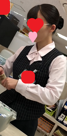 綺麗な制服店員さんのスカートの中の秘密part3 gallery photo 1