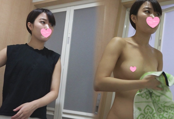 【民泊着替え】親孝行中の巨乳OLさんと美人なお姉さん－119、120人目- gallery photo 1