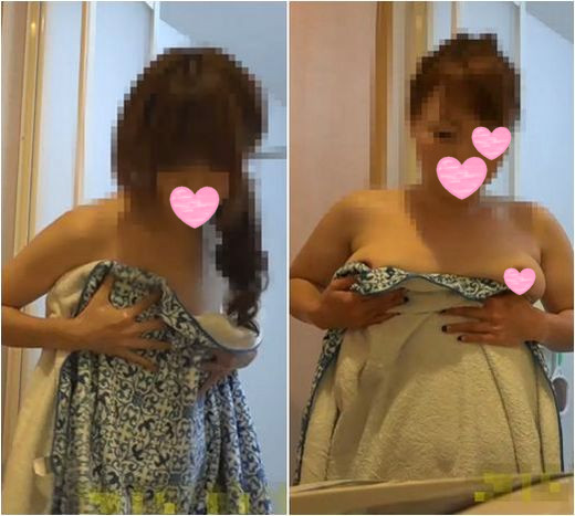 【民泊着替え】ママさん２人､､､美乳ママとエロ乳首巨乳ママ－46、47人目－ gallery photo 3