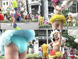 553「超拡大撮り・ヘベレケっす!　青春サンバガール一気舐め(3)」