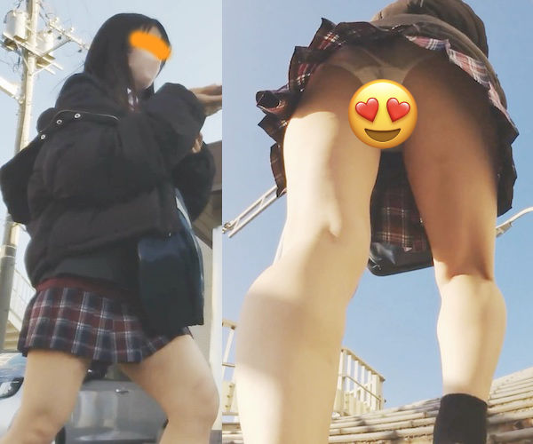 4Kモノホンパンチラvol08パンツ見えまくりミニスカ制服女子