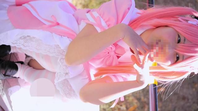 コミックマーケット コスプレ 愛らしい美形レイヤーさんのコスプレ コミケ 対面開脚アンスコチラ