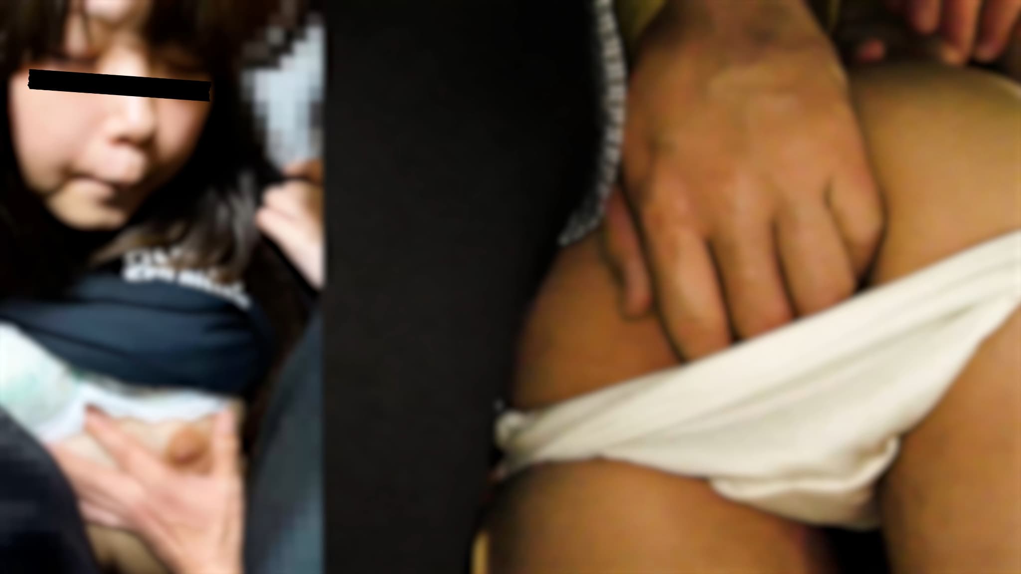 【Cute系】生パン率0.001%の奇跡。即ブレイクW丸出し窃触サンドイッチで昇天。