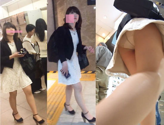 新フルHD高画質パンチラ逆さ撮り243　露出が激しすぎる美形ギャルお姉さん！　他、多人数オムニバスプレミアム gallery photo 1